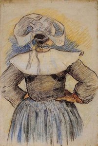 Breton Woman by Raffaello Sanzio Raphael